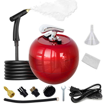 Steam Cleaner, Pressurized Handheld Steam Cleaner for Home with 12pcs Accessories & Safety Lock, Multi-Surface & Powerful Home Use Steamer for Cleaning, Car, Bathroom, Shower, Window, Grime, Grease